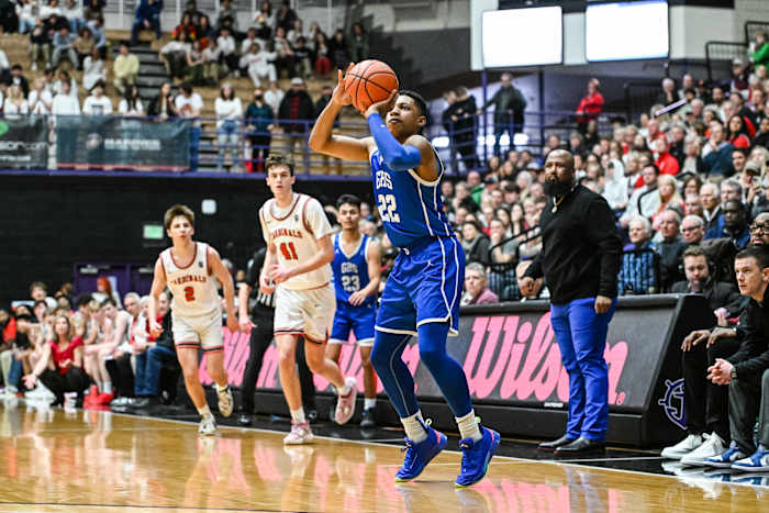 Lincoln Gresham 6A Oregon boys basketball quarterfinal Naji Saker -79